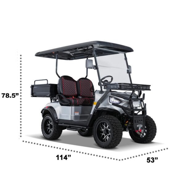 KANDI Ranch 2 Seat Electric Golf Cart - Image 3